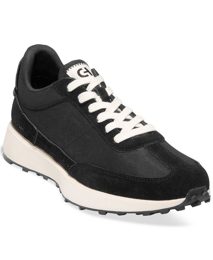 

Мужские кроссовки Grand Crosscourt Midtown на шнуровке смешанной техники Cole Haan, черный