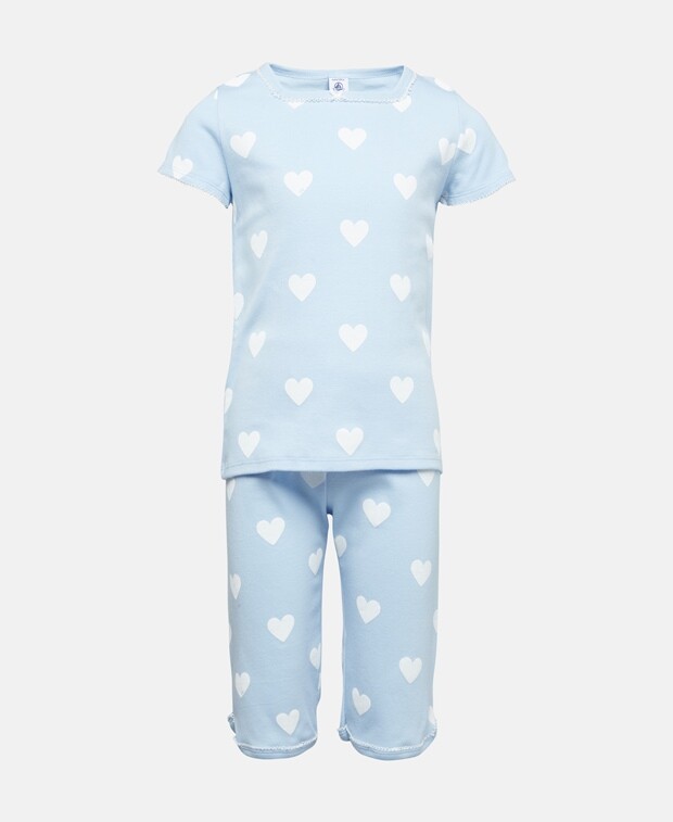 

Пижама Petit Bateau, светло-синий