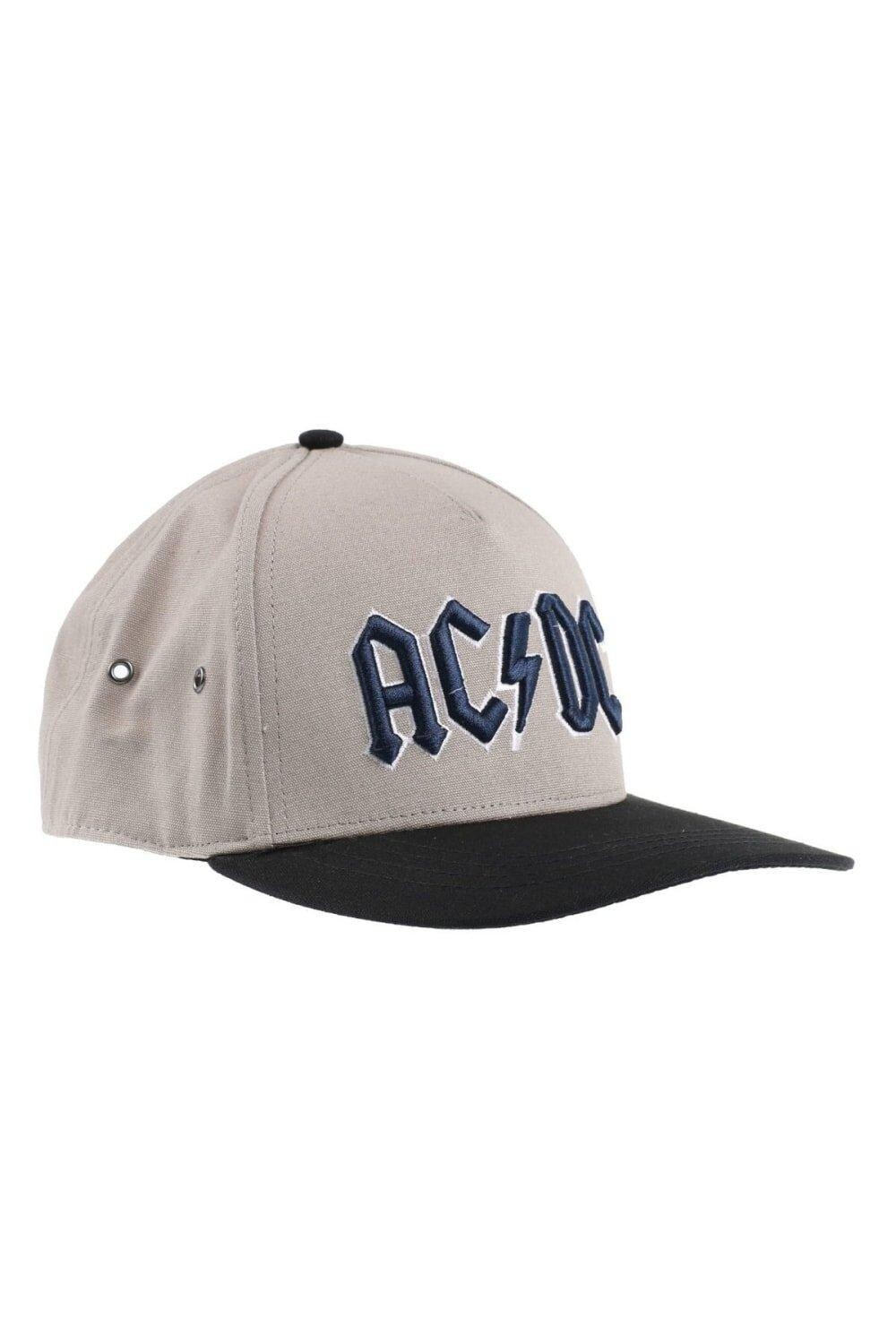 

Кепка Snapback с логотипом AC/DC, черный