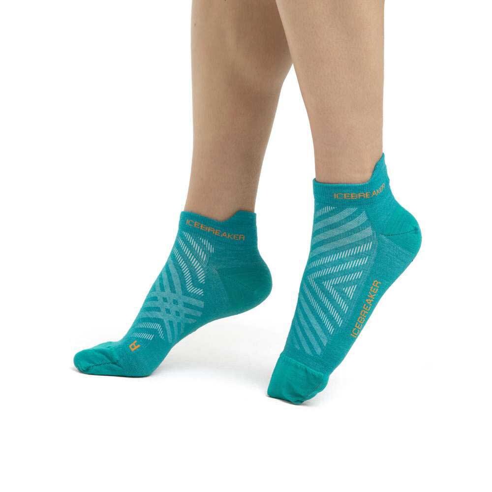 

Носки Icebreaker Run+ Ultralight Micro Merino, синий