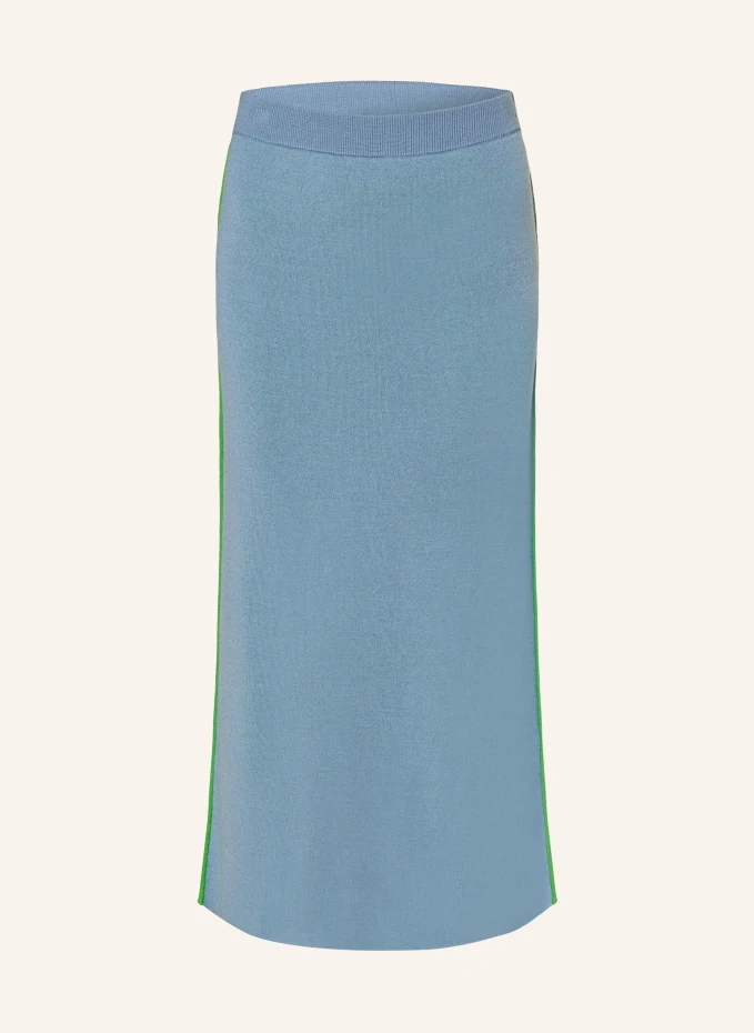 Вязаная юбка папка Essentiel Antwerp, синий essentiel antwerp мини юбка