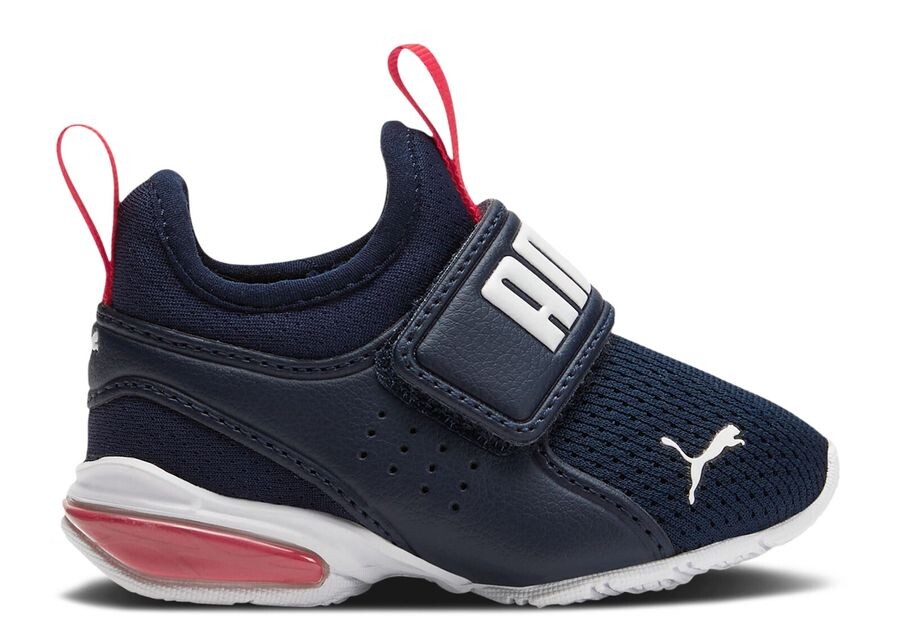 

Кроссовки Puma Axelion Slip On Infant, цвет Peacoat Red