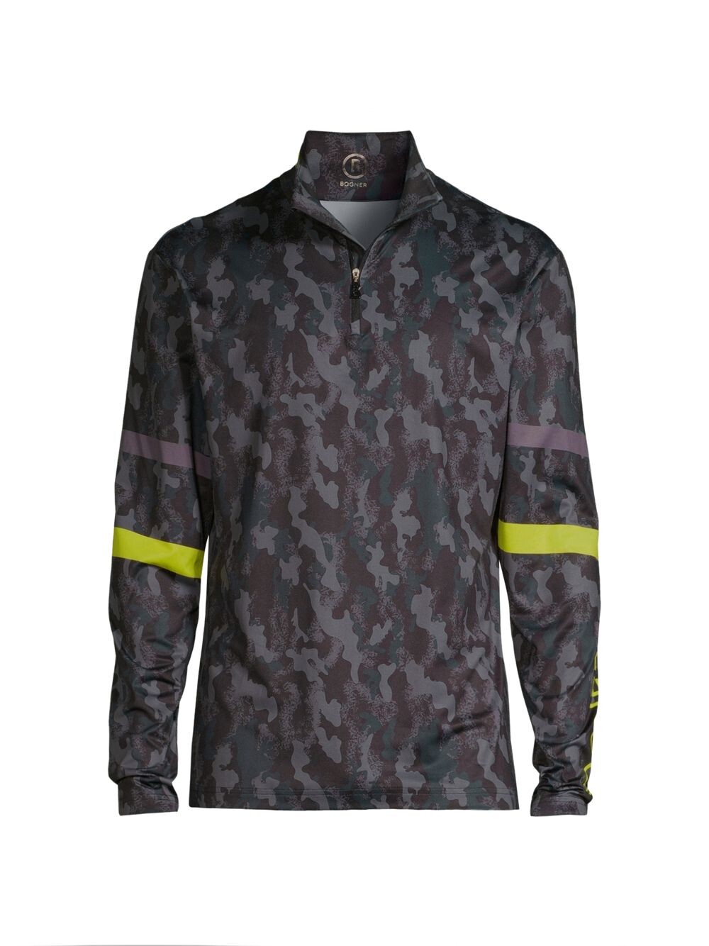 

Рубашка из джерси с камуфляжным принтом Verti Zip BOGNER
