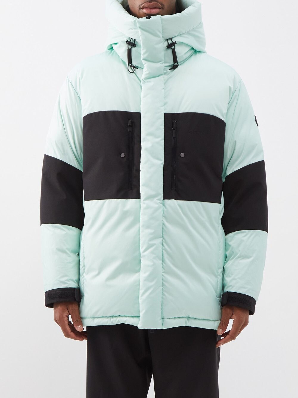 

Стеганое пуховик bodri Moncler, зеленый