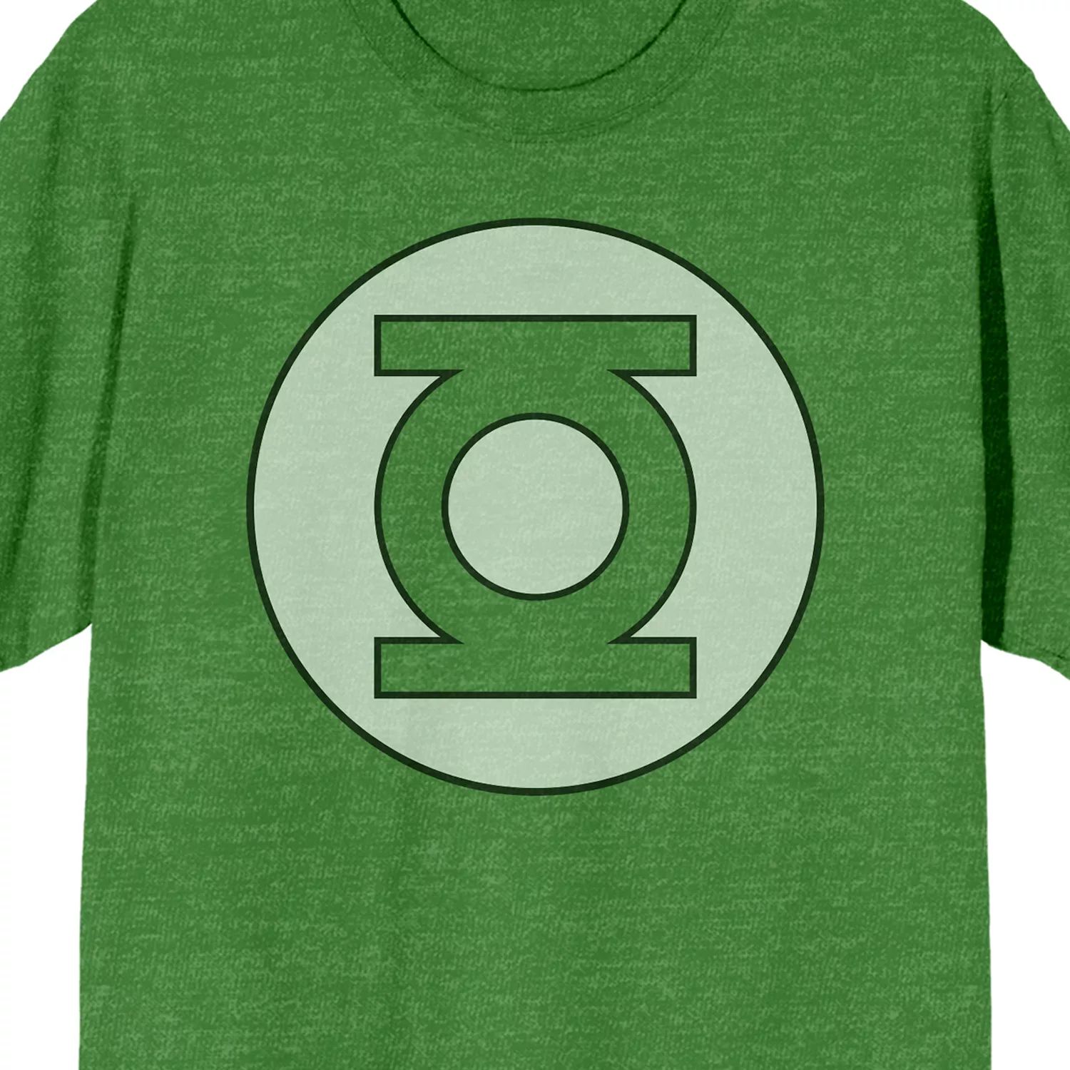 цена Мужская зеленая футболка с логотипом фонаря Licensed Character