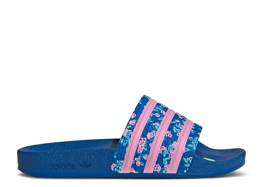 

Кроссовки adidas Kseniaschnaider X Adilette Slide 'Floral', синий