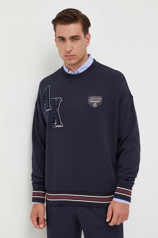 

Толстовка Armani Exchange, темно-синий
