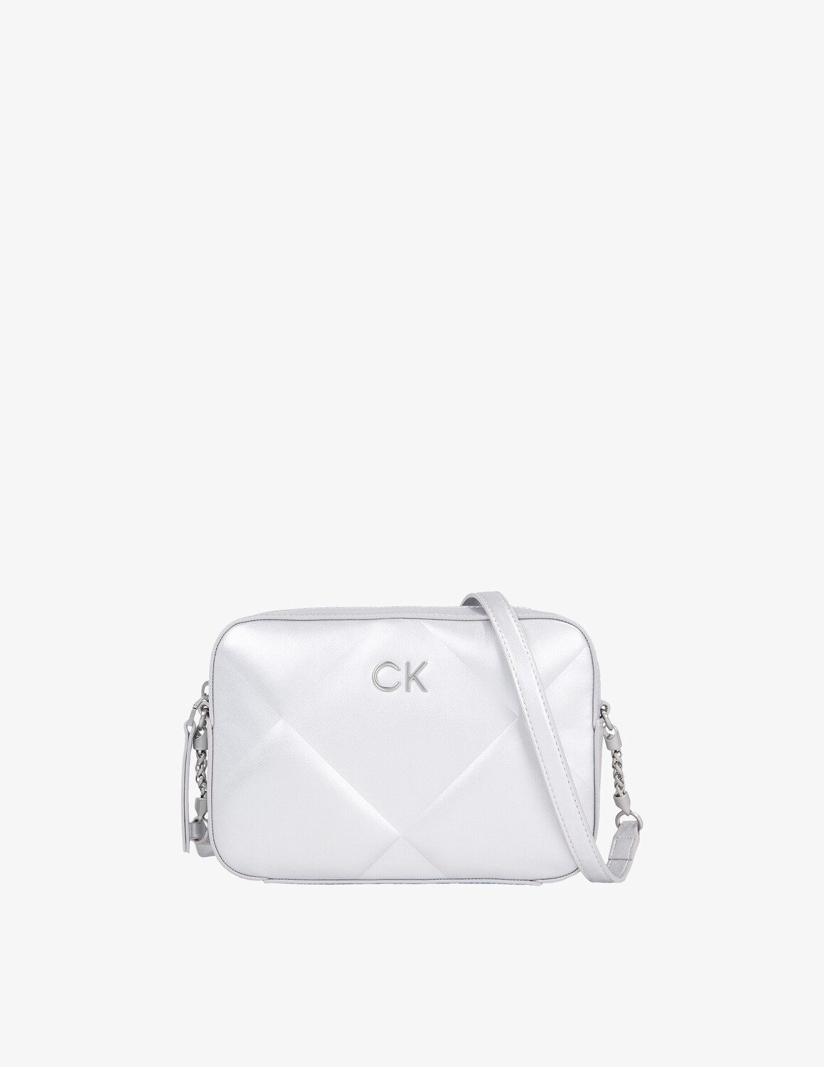 

Стеганая сумка для фотоаппарата Calvin Klein, серый