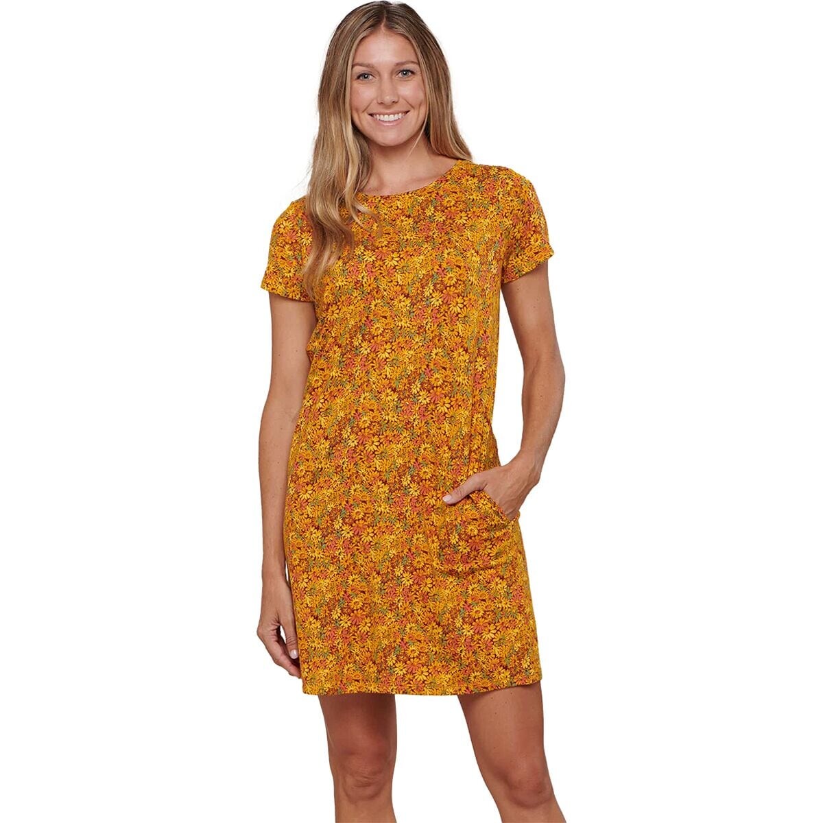 

Платье windmere ii с короткими рукавами Toad&Co, цвет gooseberry daisy print