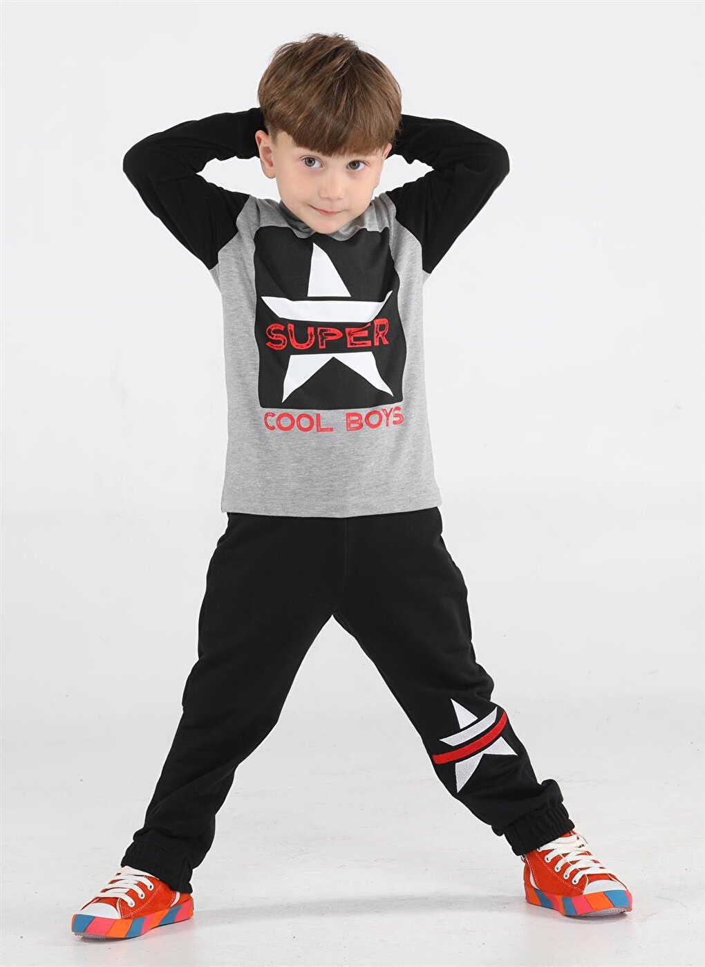 Комплект из джоггера Super Star Boy + футболка Casabony полотер xbot r2 черно серый