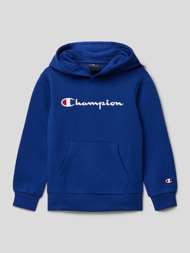 

Толстовка с вышивкой этикеток CHAMPION, синий