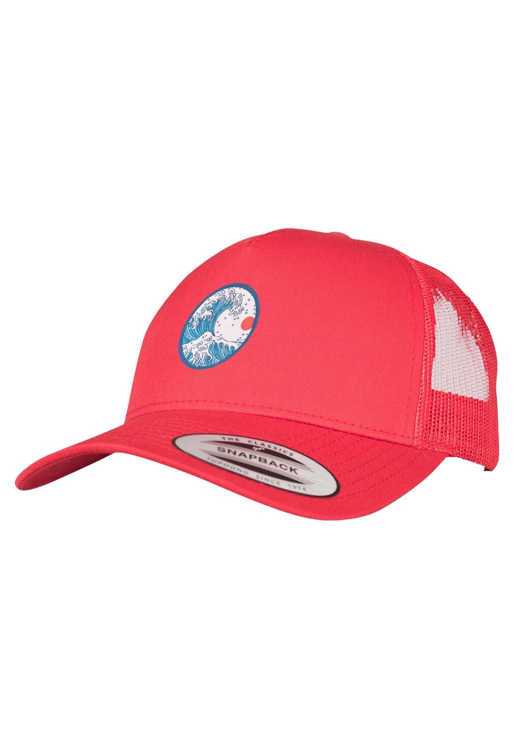 

Бейсболка RETRO TRUCKER KANAGAWA F4NT4STIC, цвет red