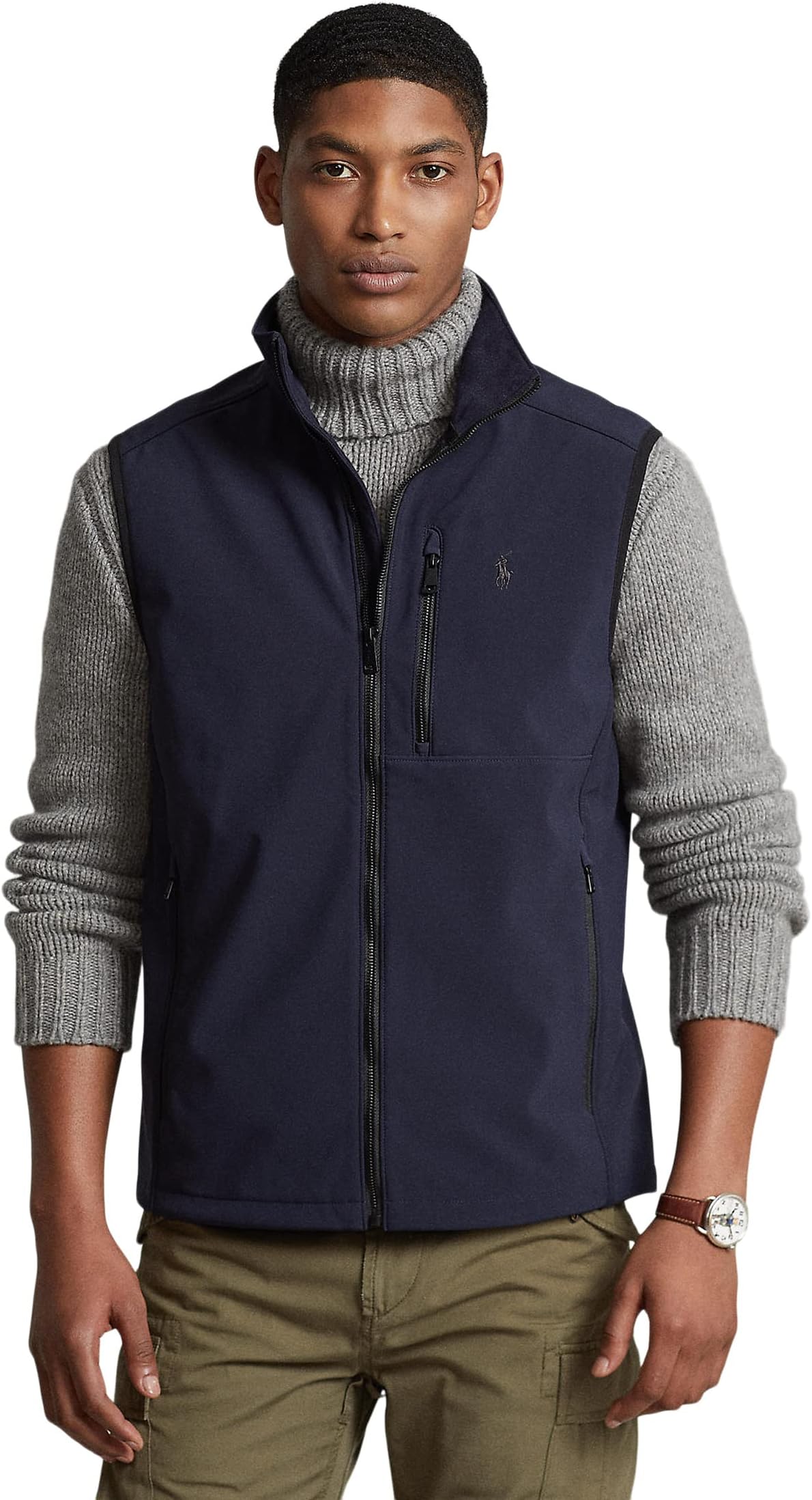 

Водоотталкивающий эластичный жилет Softshell Polo Ralph Lauren, цвет Collection Navy