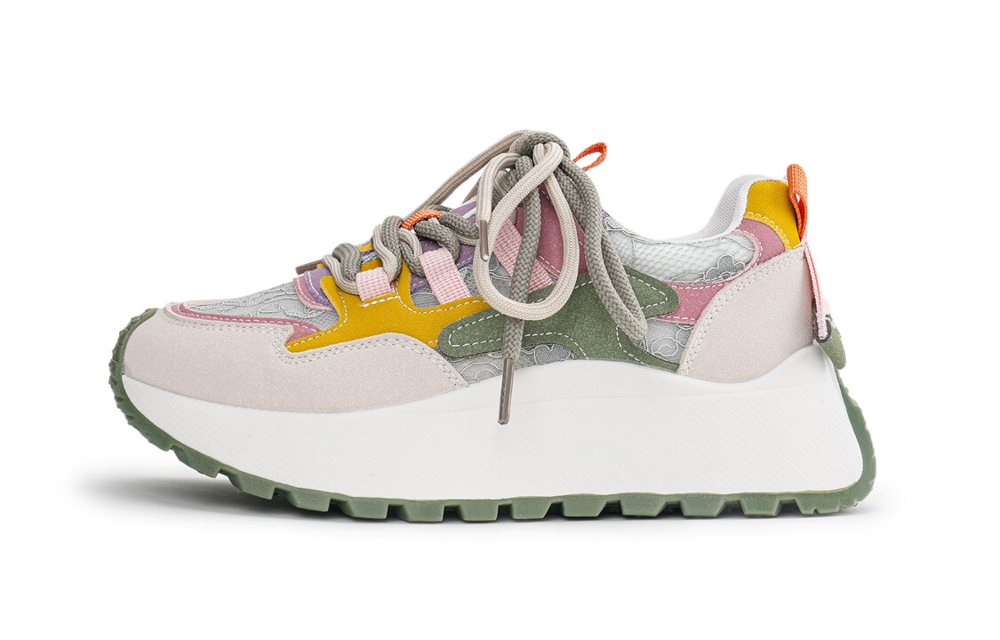 

Кроссовки Humanism 1986 Chunky Sneakers Women's Low-top, фиолетовый