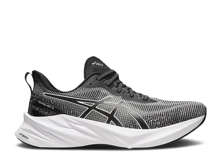 

Кроссовки ASICS NOVABLAST 3 LE 'BLACK WHITE', черный