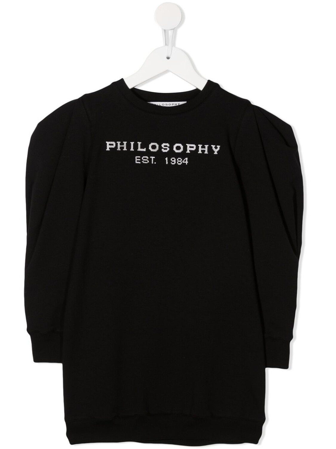 

Philosophy Di Lorenzo Serafini толстовка с объемными рукавами и вышитым логотипом, черный