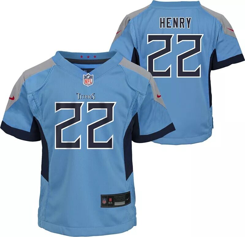 

Джерси Nike Toddler Tennessee Titans Деррик Генри № 22 для альтернативной игры