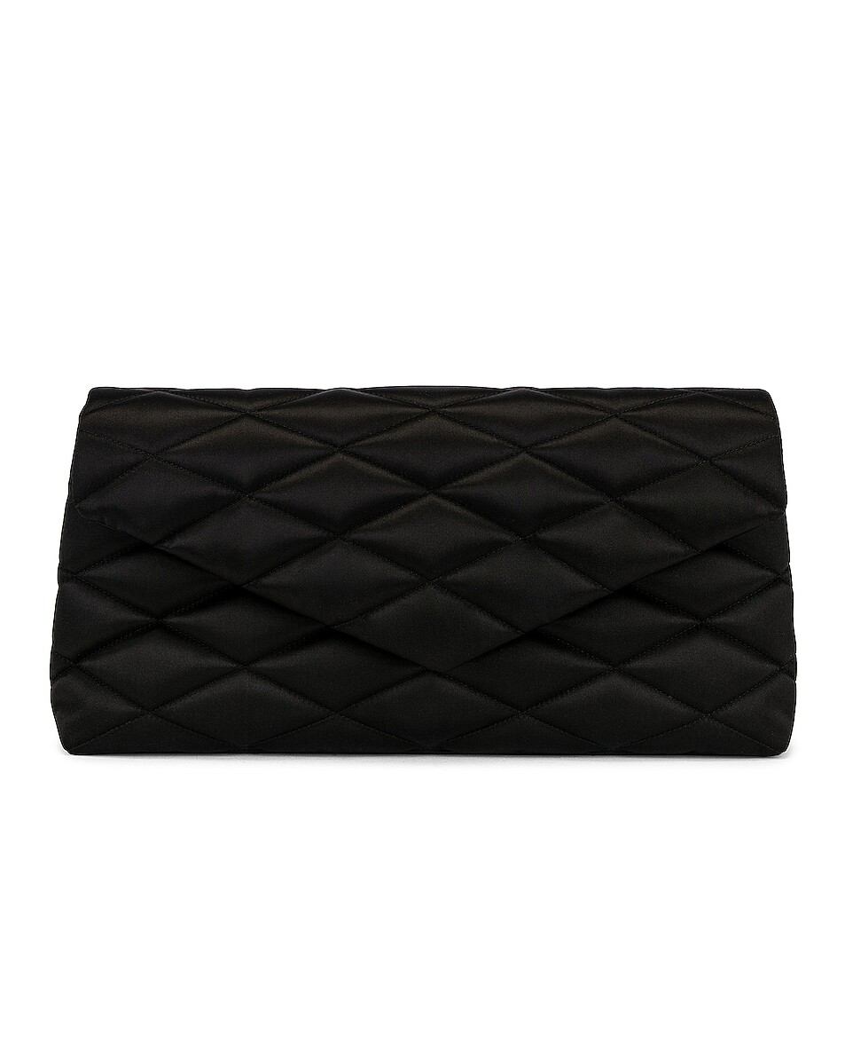 

Сумка Saint Laurent Large Sade Clutch, нуар