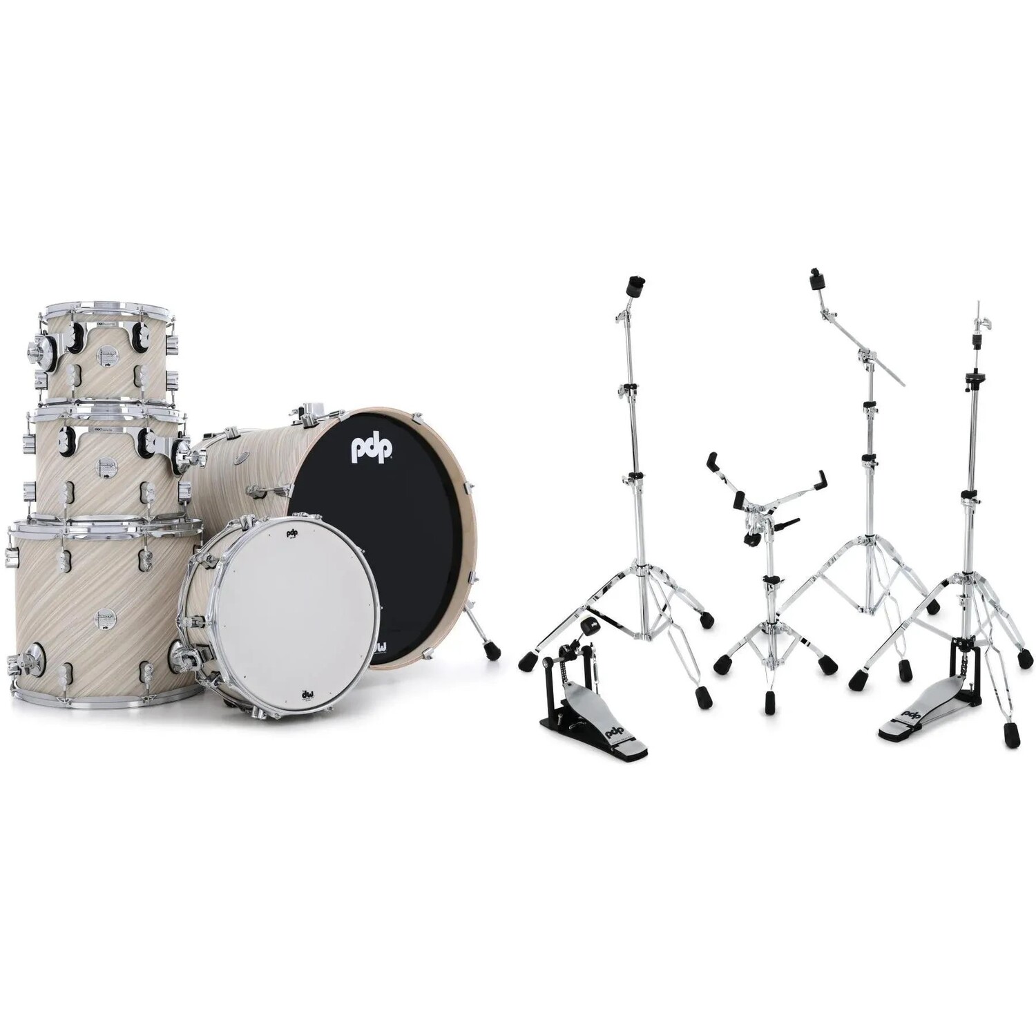 

PDP Concept Maple, набор из 5 частей и комплект оборудования — Twisted Ivory