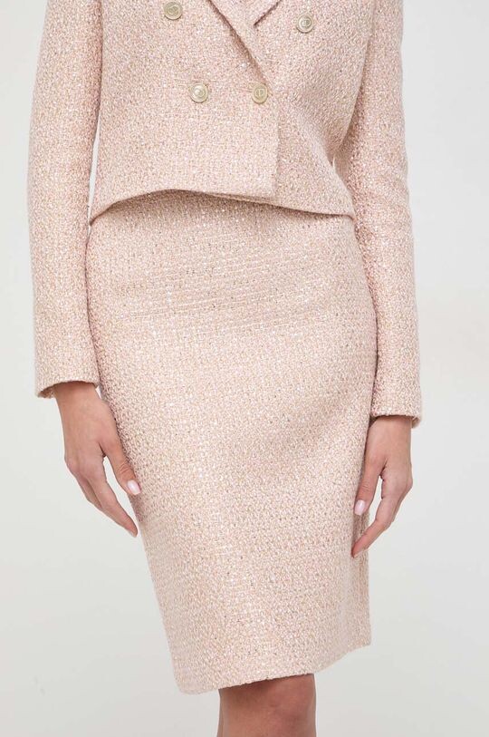 

Юбка с добавлением шерсти Twinset, розовый