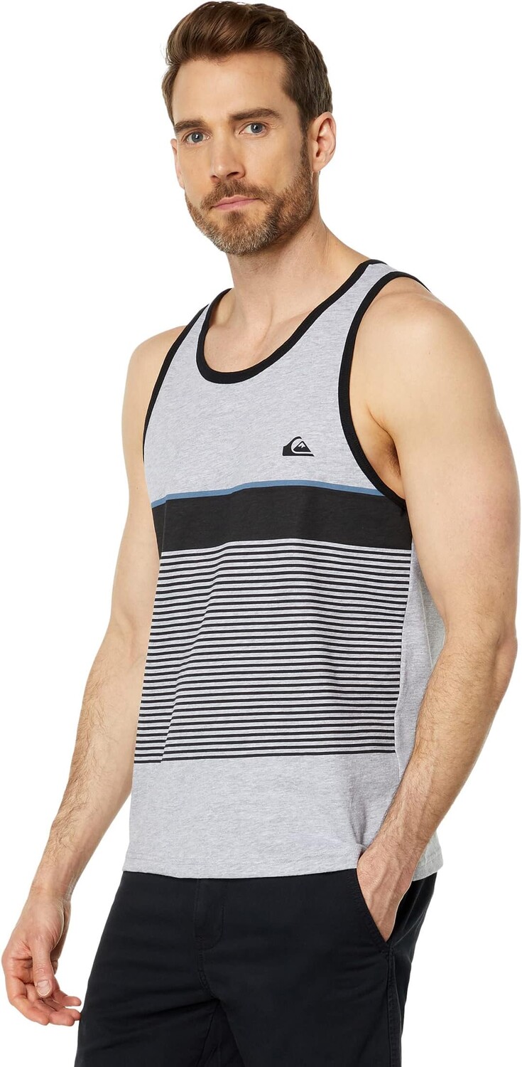 

Майка Tijuana Stripe Tank Quiksilver, цвет Athletic Heather