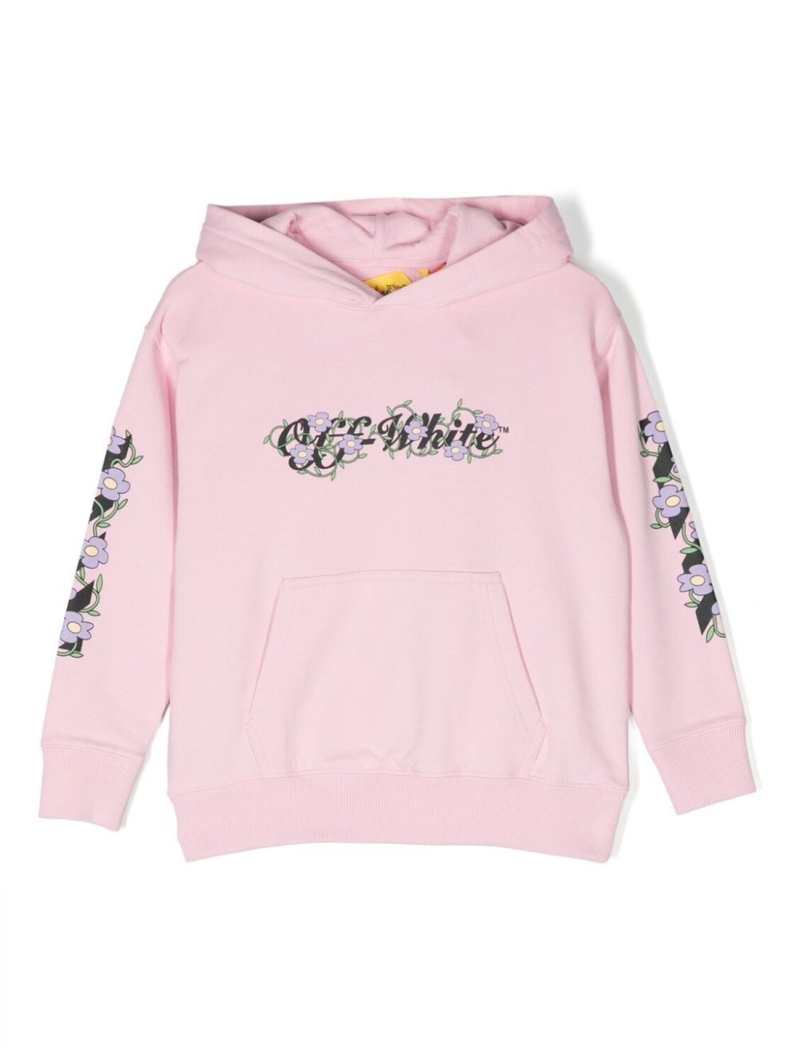 

Off-White Kids худи с графичным принтом, розовый