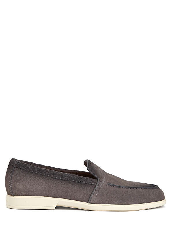 

Мужские кожаные лоферы Malibu Santoni, серый