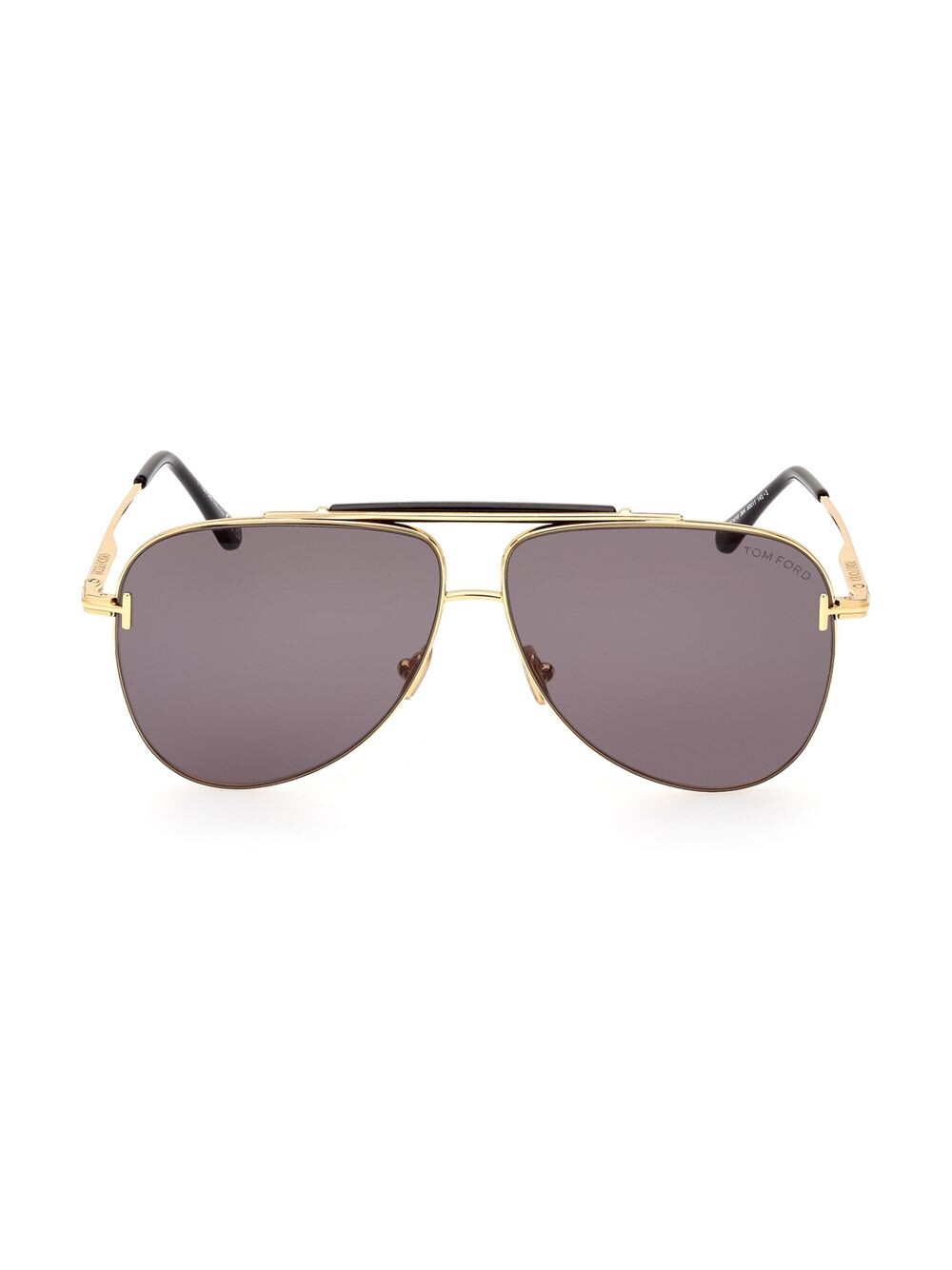 

Солнцезащитные очки Brady 60MM Pilot Tom Ford, золотой