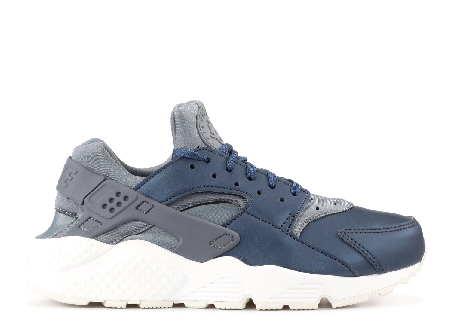 

Кроссовки Nike Wmns Air Huarache Run Premium 'Grey Navy', серый