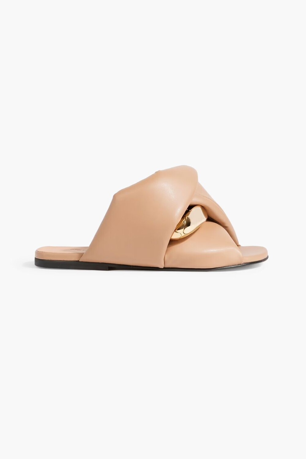 

Кожаные сандалии с цепочкой Jw Anderson, нейтральный