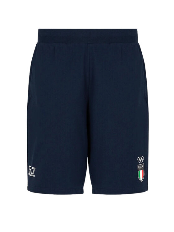 

Шорты стандартного кроя Ea7 Emporio Armani, синий