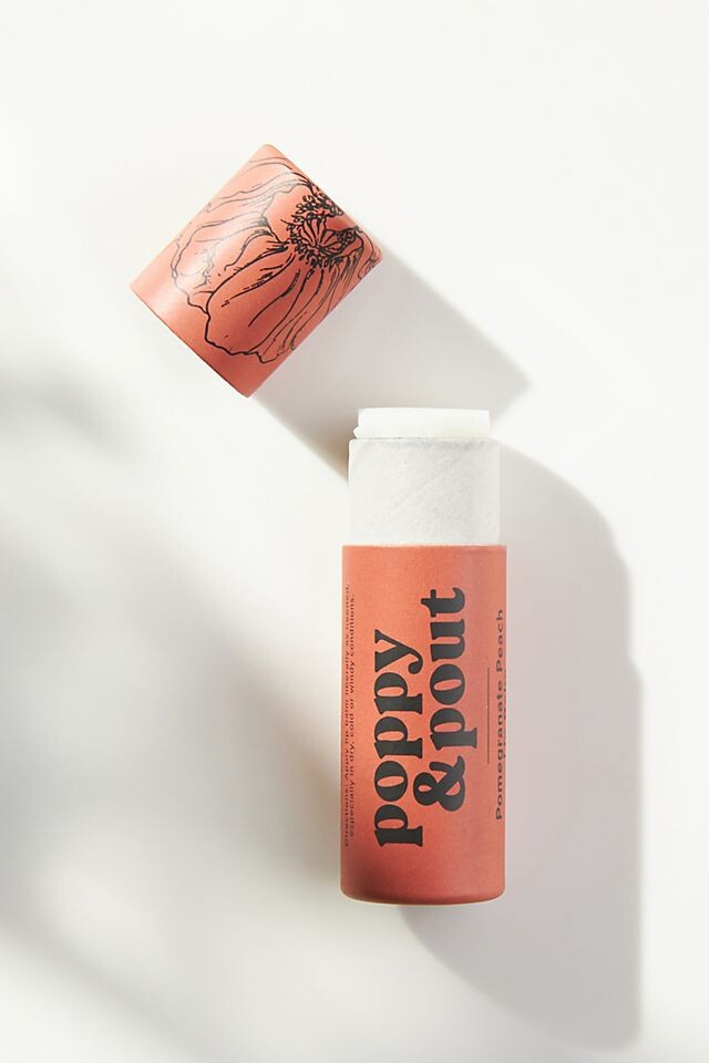

Бальзам для губ Poppy & Pout, pomegranate peach