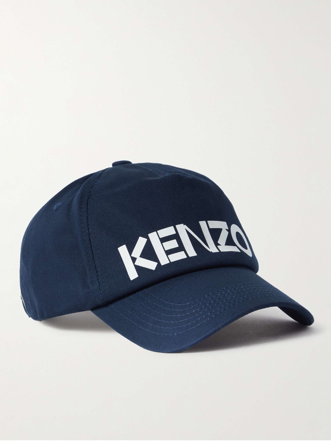 

Бейсболка Kenzo Graphy с логотипом и принтом из хлопка и твила KENZO, нави