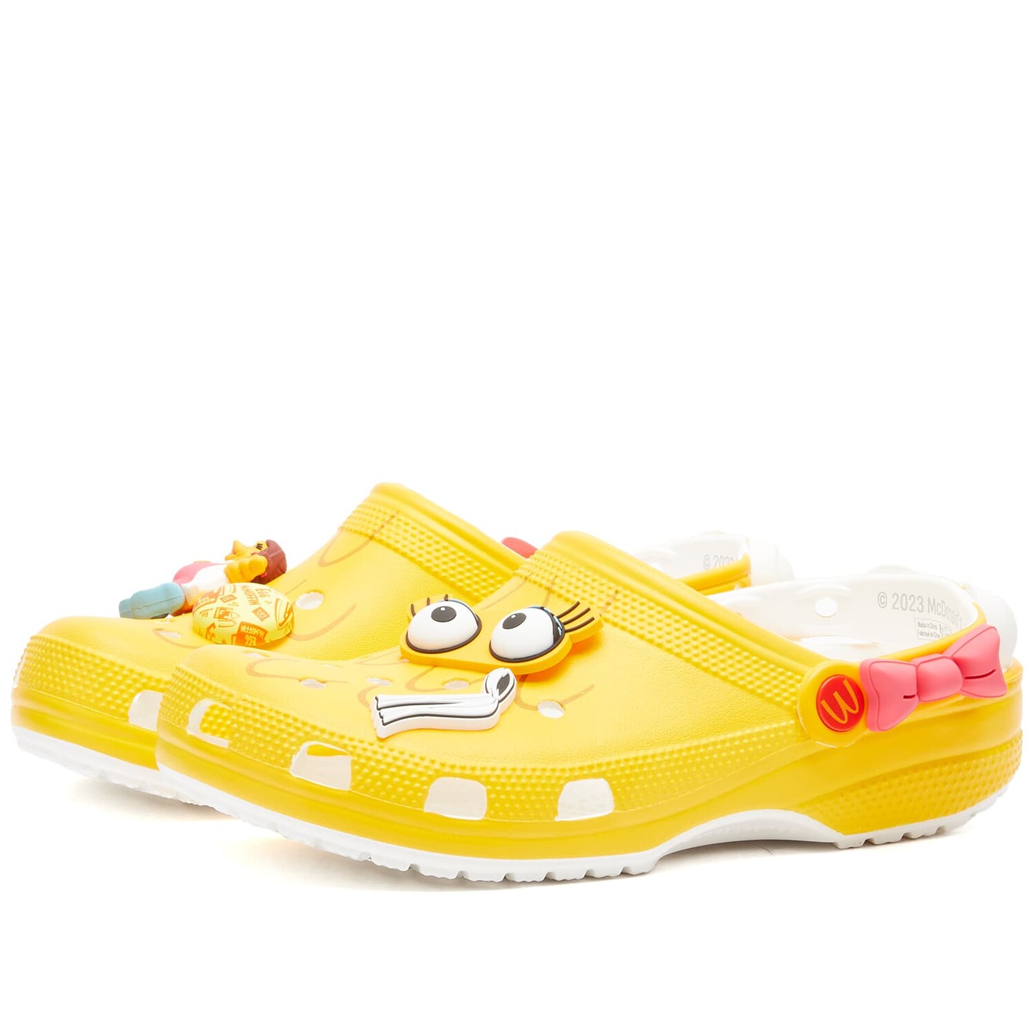 

Сандалии Crocs X Mcdonalds Birdie Classic Clog, желтый