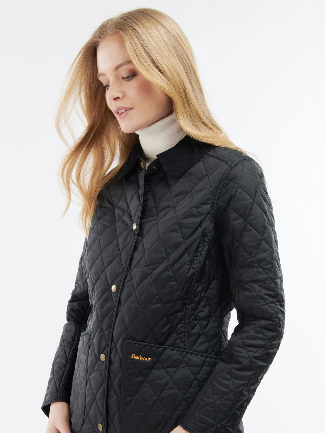 

Стеганая куртка Barbour Annandale, черная