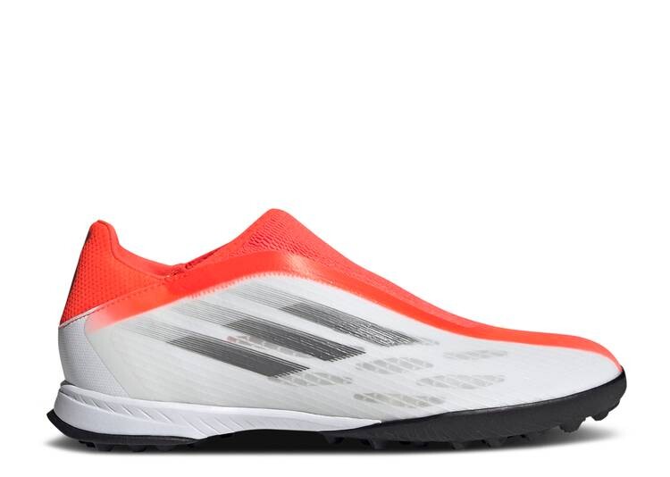 

Кроссовки Adidas X SPEEDFLOW.3 LACELESS TF 'WHITE SOLAR RED', белый