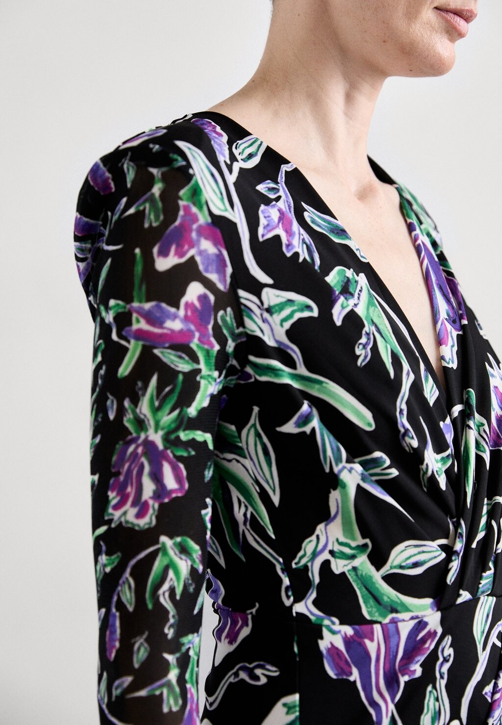 Повседневное платье VIVIANNE DRESS Diane von Furstenberg, черный