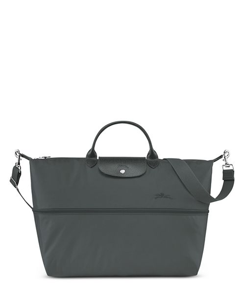 цена Зеленая расширяемая дорожная дорожная сумка Le Pliage, нейлоновая сумка выходного дня Longchamp, цвет Gray