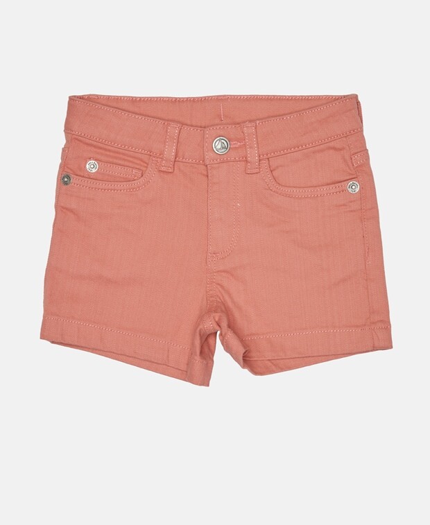 

Джинсовые шорты Petit Bateau, персик