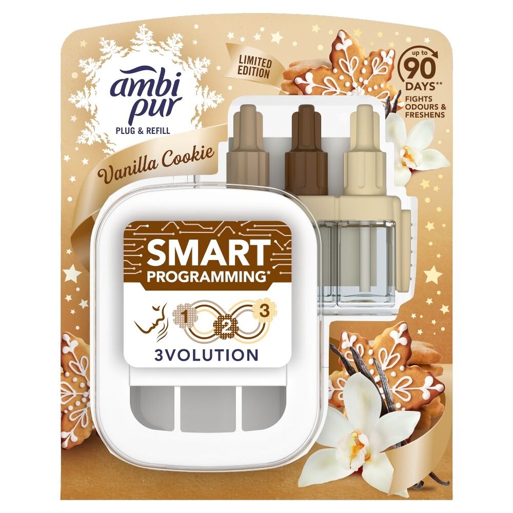 

Освежитель воздуха Ambi Pur 3Volution Vanilla Cookie, 20 мл