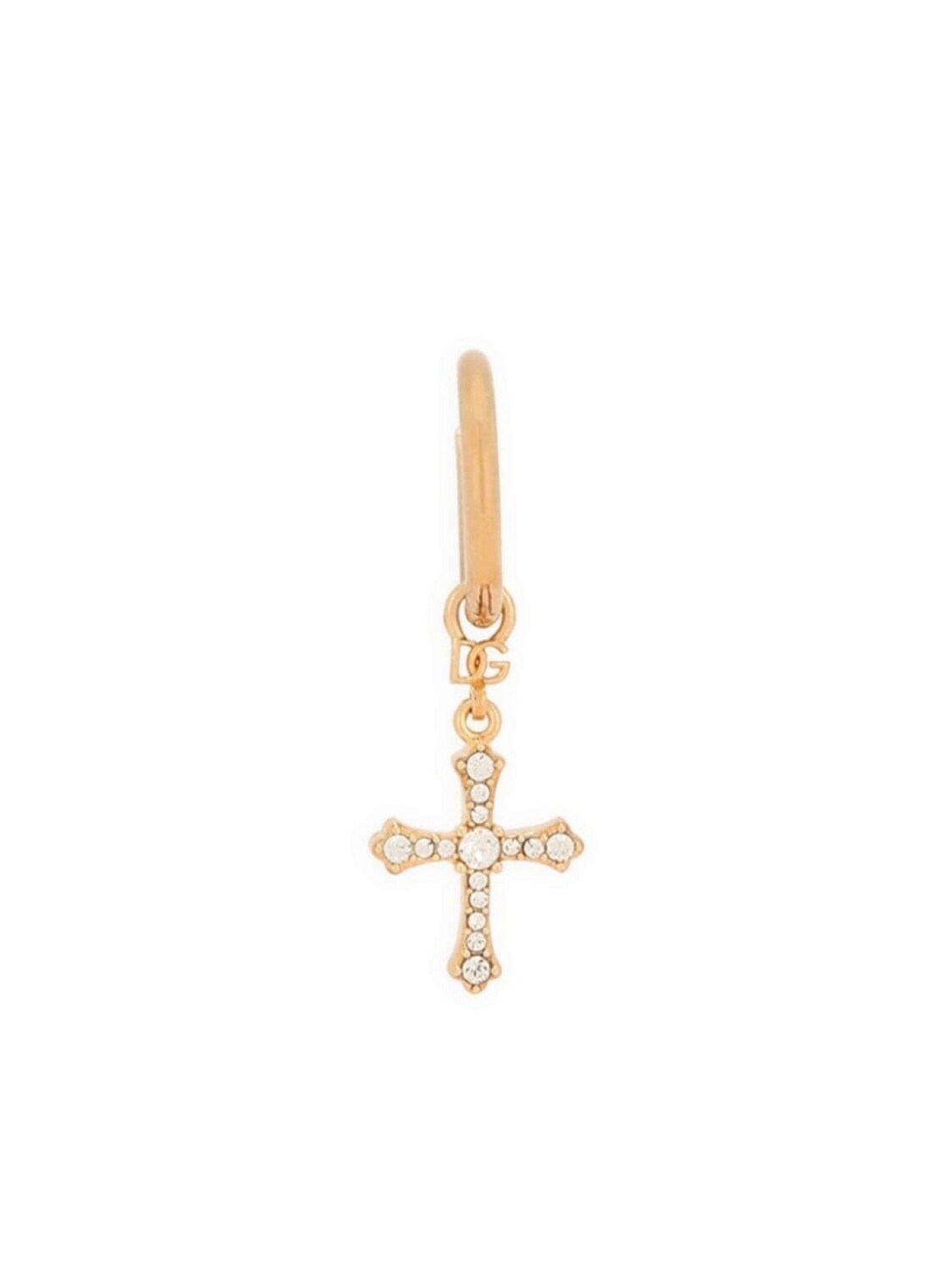

Серьга-кольцо с подвеской Dolce & Gabbana, золотой