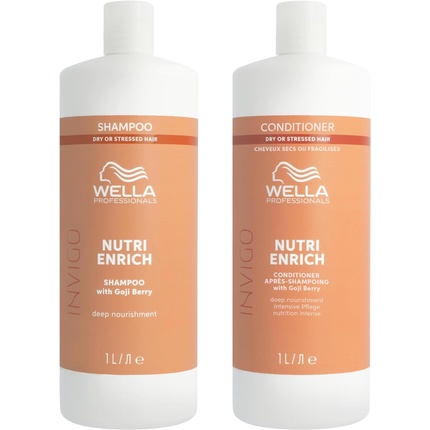 Wella Professionals Invigo Nutri-Enrich Шампунь для сухих поврежденных волос 1л