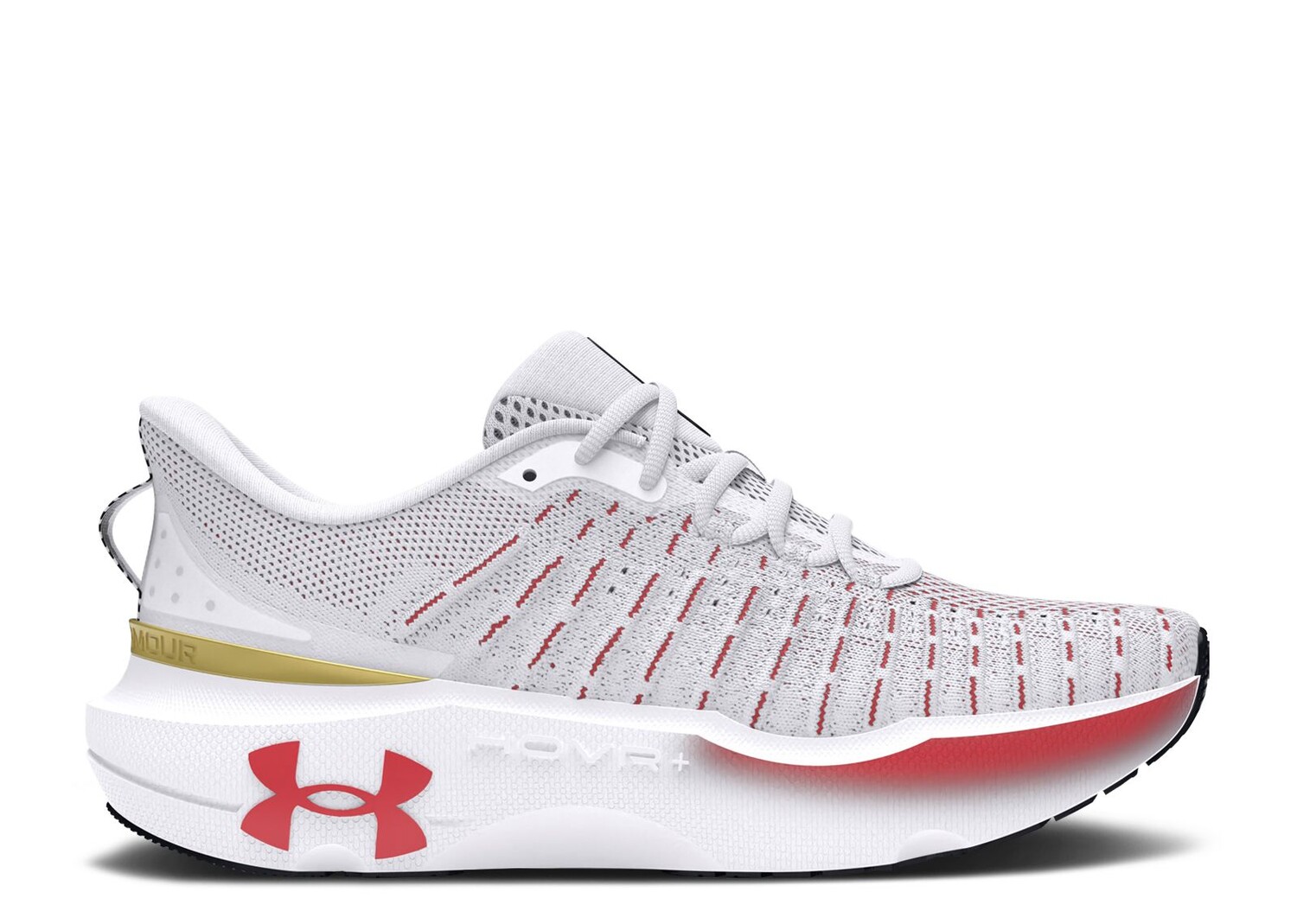 

Кроссовки Under Armour Wmns Hovr Infinite Elite 'White Metallic Gold', белый