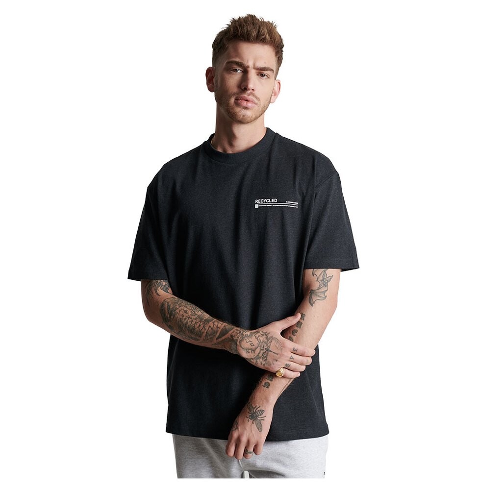 

Футболка Superdry Studios Rcycl Micro, черный