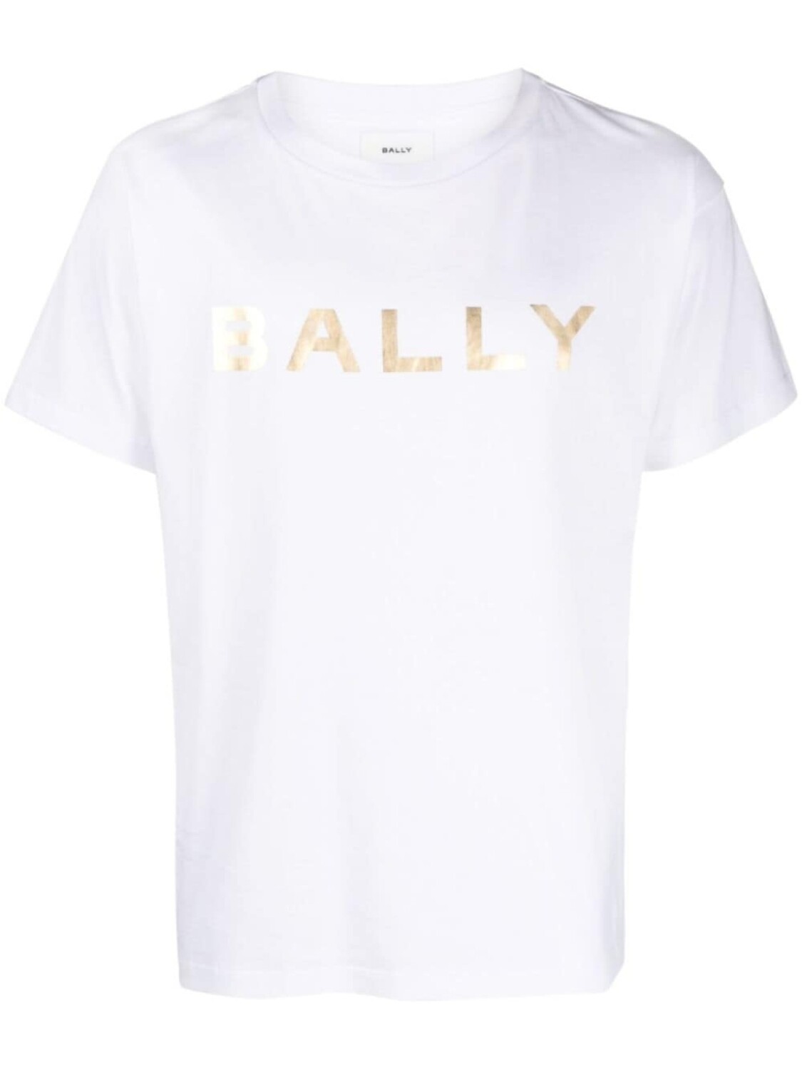 

Bally футболка из органического хлопка с логотипом, белый