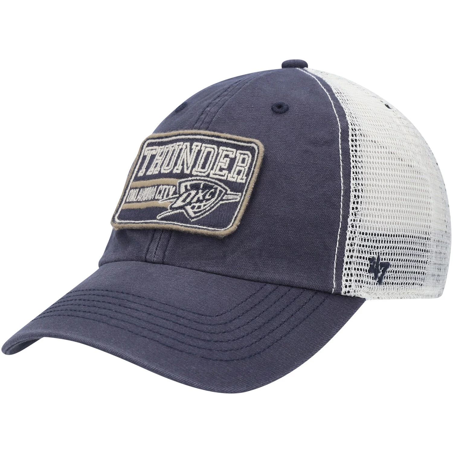 

Мужская темно-синяя кепка '47 Oklahoma City Thunder Off Ramp Trucker Snapback