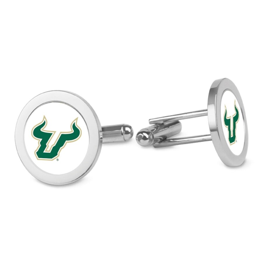 

Галстук Jardine South Florida Bulls, серебряный