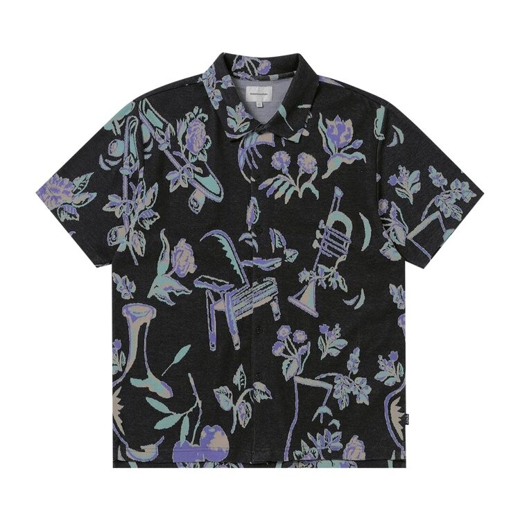 

Топ Thisisneverthat thisisneverthat Object Jacquard Button Up Top, черный