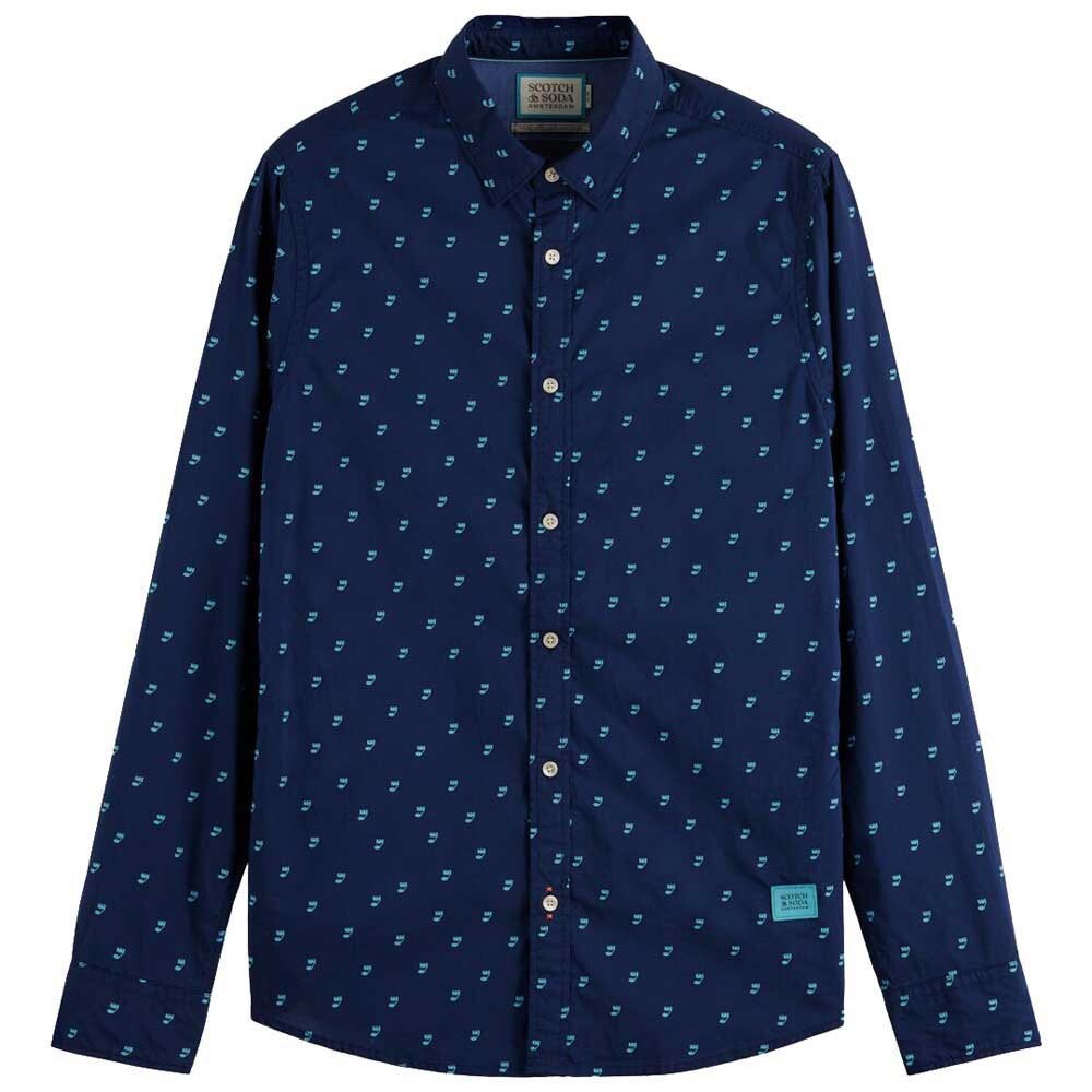 

Рубашка Scotch & Soda Ditsy Aop Printed, синий