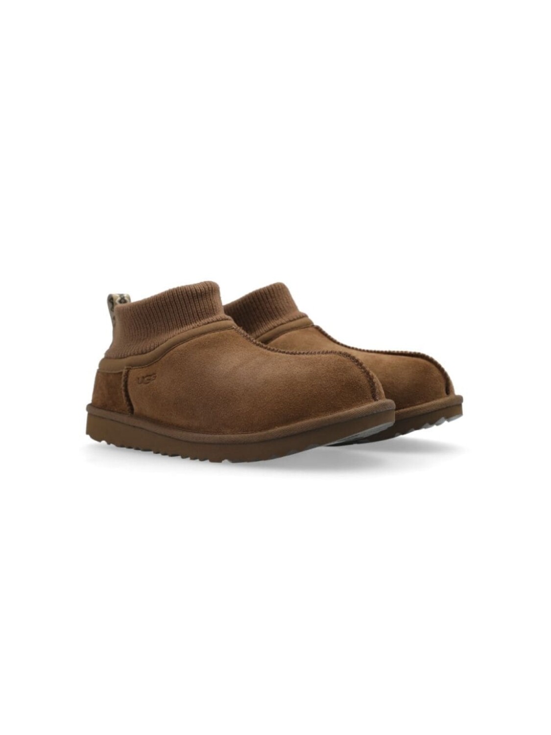 

UGG Kids Classic Ultra Mini Stretch Cuff boots, коричневый